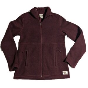 The North Face Women's Crescent Fleece‎ Jacket S Maroon – Cozy Meets Adventure!